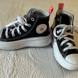Converse Kids Black High-Top Sneakers